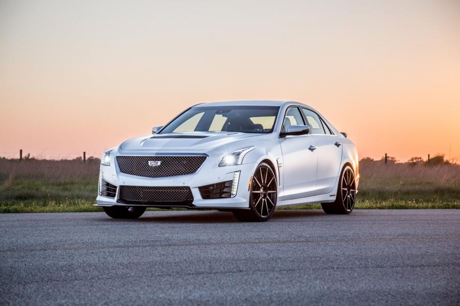 Cadillac CTSV HPE1000 Pedestal Edition by Hennessey 2018 года выпуска